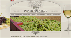 Desktop Screenshot of bourgognefornerol.com